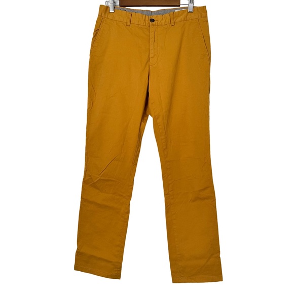 Frank & Oak Pants Frank Oak For Rue Stviateur Men Mustard The